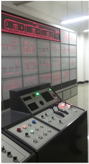 <b>YUY-GJ01城市軌道交通列車電氣回路系統教學平臺</b>