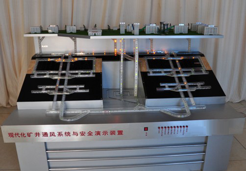 <b>YUYV-07普采工作面生產(chǎn)系統(tǒng)及安全演示裝置</b>
