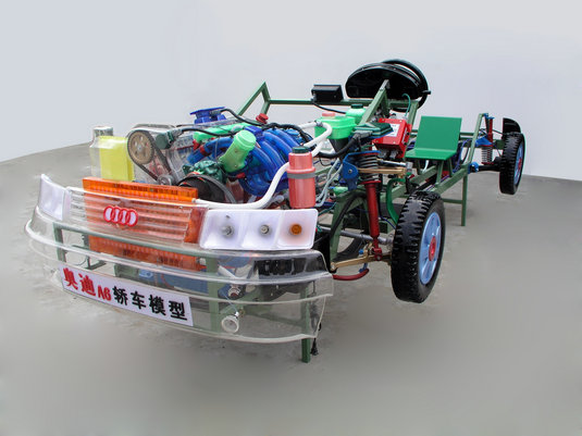 <b>YUY-8225奧迪A6透明整車模型</b>