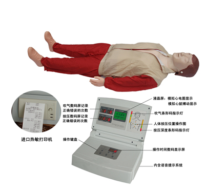 <b>CPR-480高級全自動電腦心肺復蘇模擬人</b>