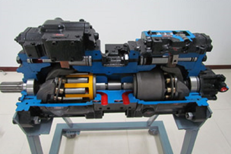 <b>YUY-YB挖掘機液壓雙聯泵解剖模型(可選機型）</b>