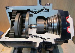 <b>YUY-XZ挖掘機液壓行走馬達解剖模型(可選機型)</b>