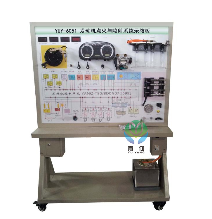 <b>YUY-6051發(fā)動(dòng)機(jī)點(diǎn)火與噴射系統(tǒng)示教板</b>