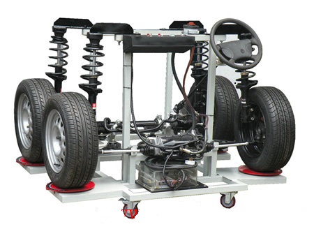 <b>YUY-JG23汽車四輪轉(zhuǎn)向系統(tǒng)實(shí)驗(yàn)臺(tái)</b>