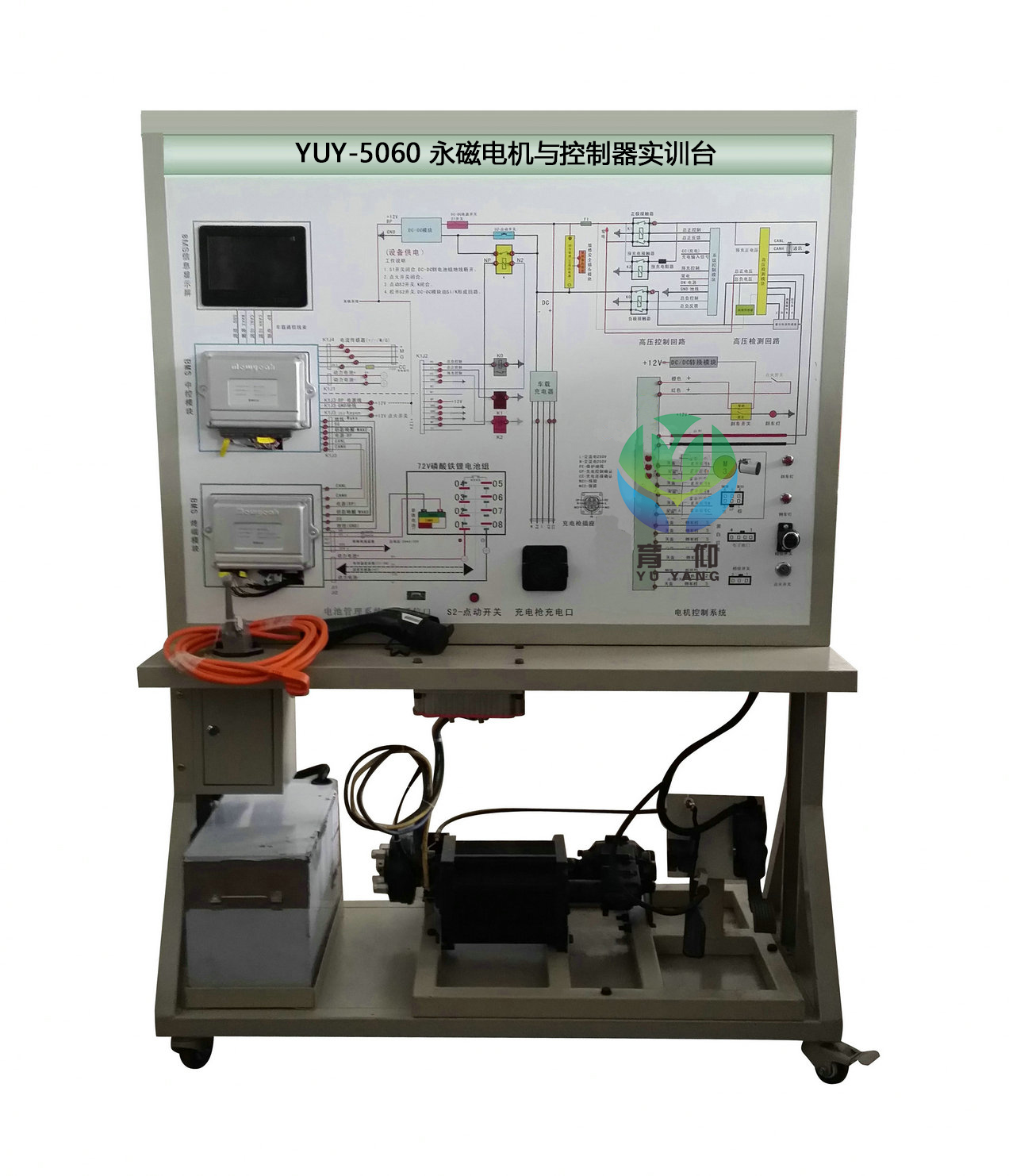 <b>YUY-5060永磁電機(jī)與控制器實(shí)訓(xùn)臺(tái)</b>