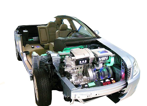 <b>YUY-5075油電混合動(dòng)力整車解剖演示臺(tái)</b>