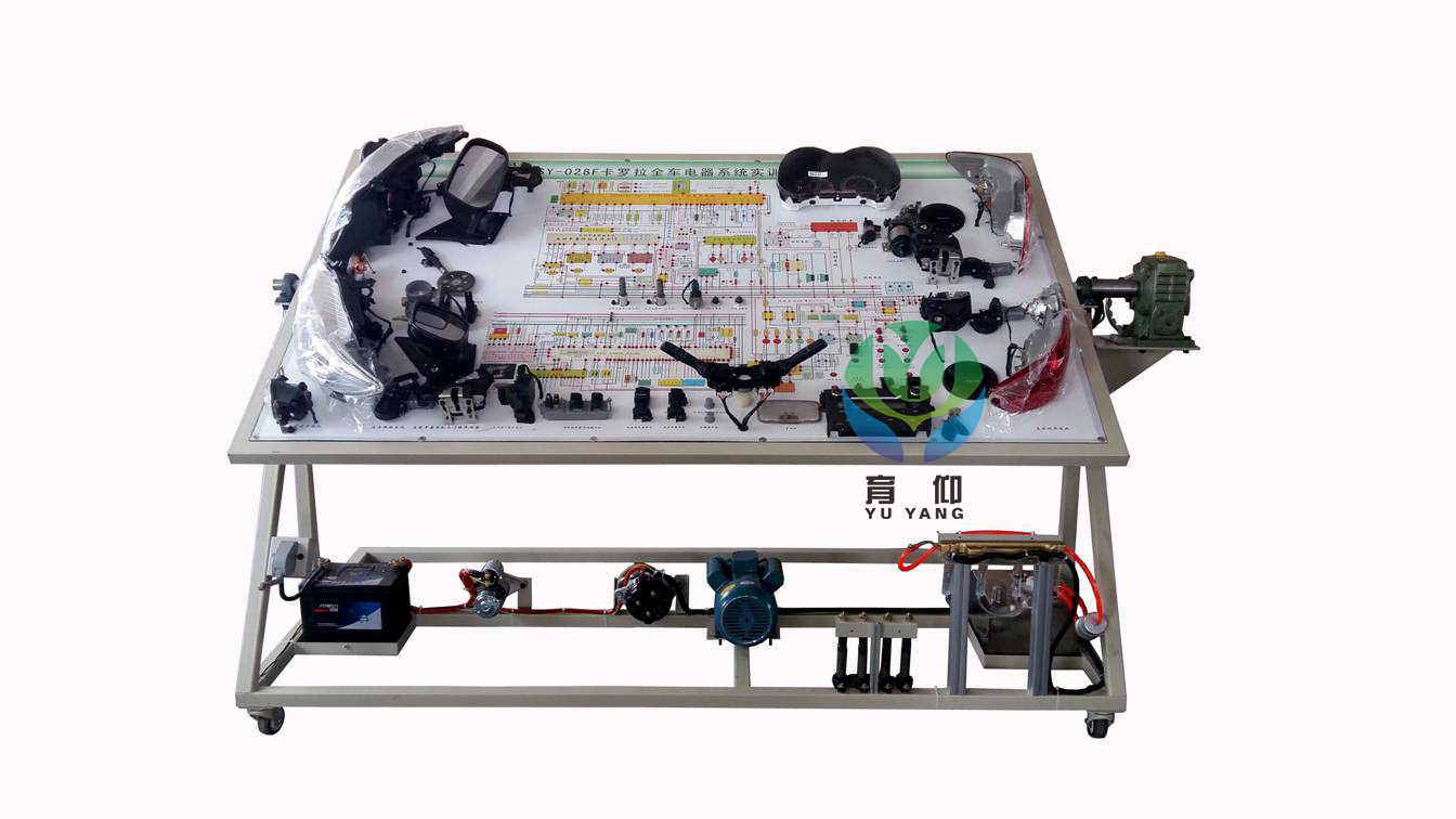 <b>YUY-QC80全車電器帶翻轉(zhuǎn)架實訓(xùn)臺</b>