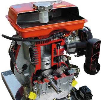 <b>YUY-NJ23單缸柴油發(fā)動(dòng)機(jī)解剖模型</b>
