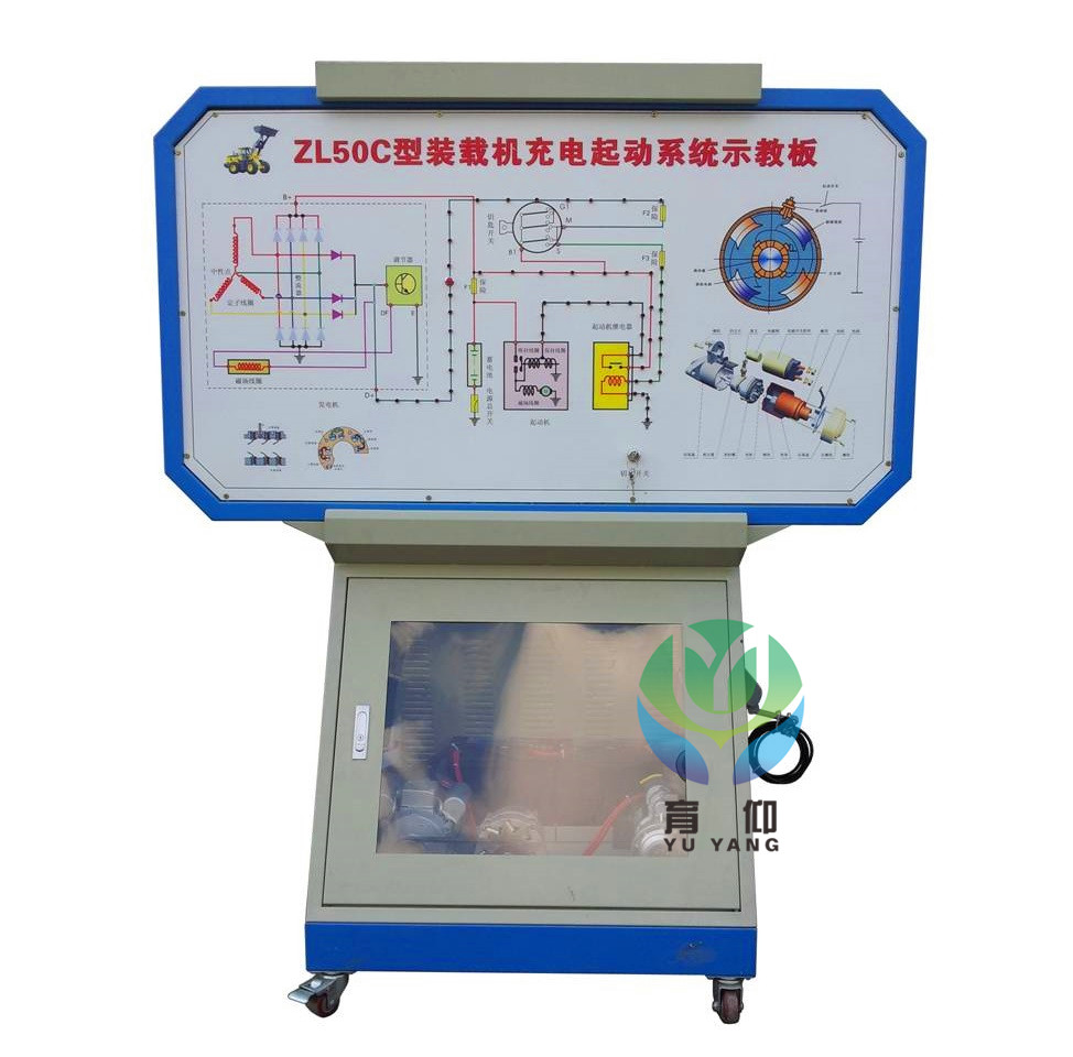 <b>YUY-GF18 ZL50C型裝載機啟動與充電系統示教板</b>