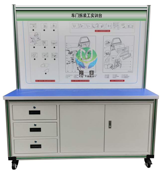 <b>YUY-7088車門(mén)拆裝工實(shí)訓(xùn)臺(tái)</b>